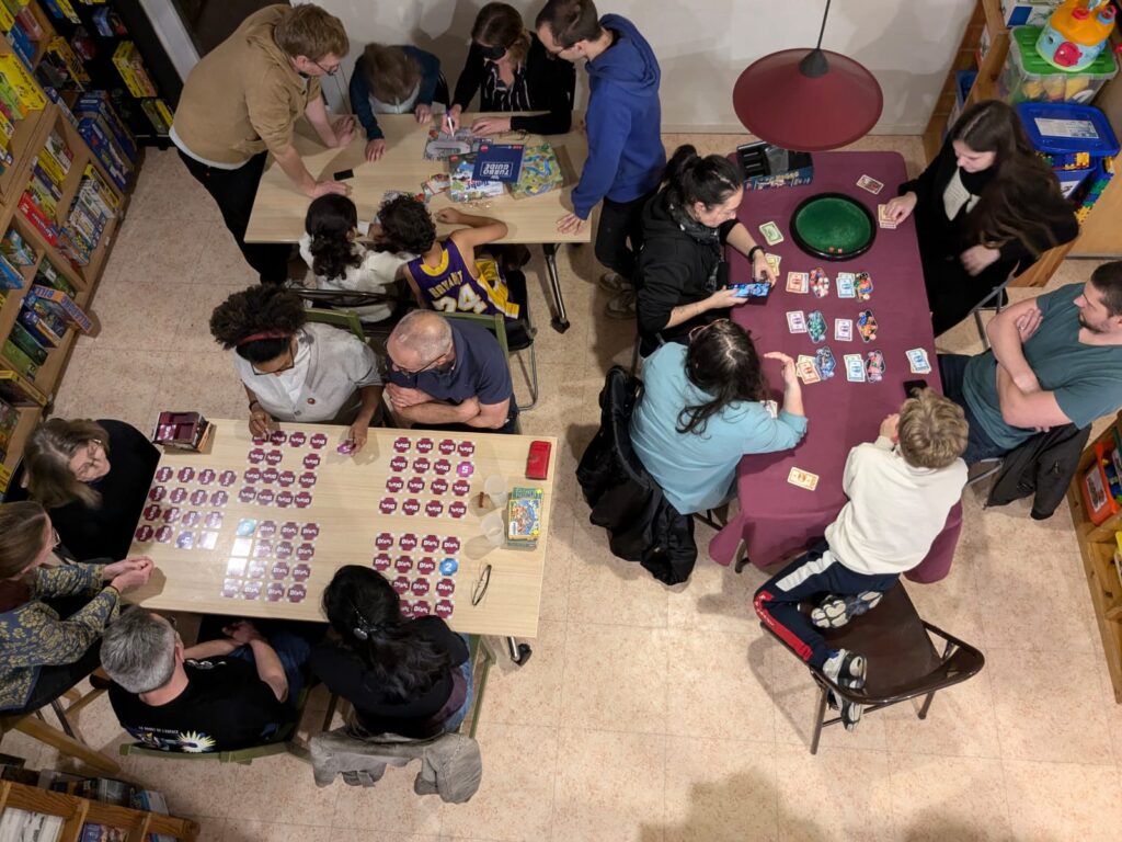 Soirée jeux de société