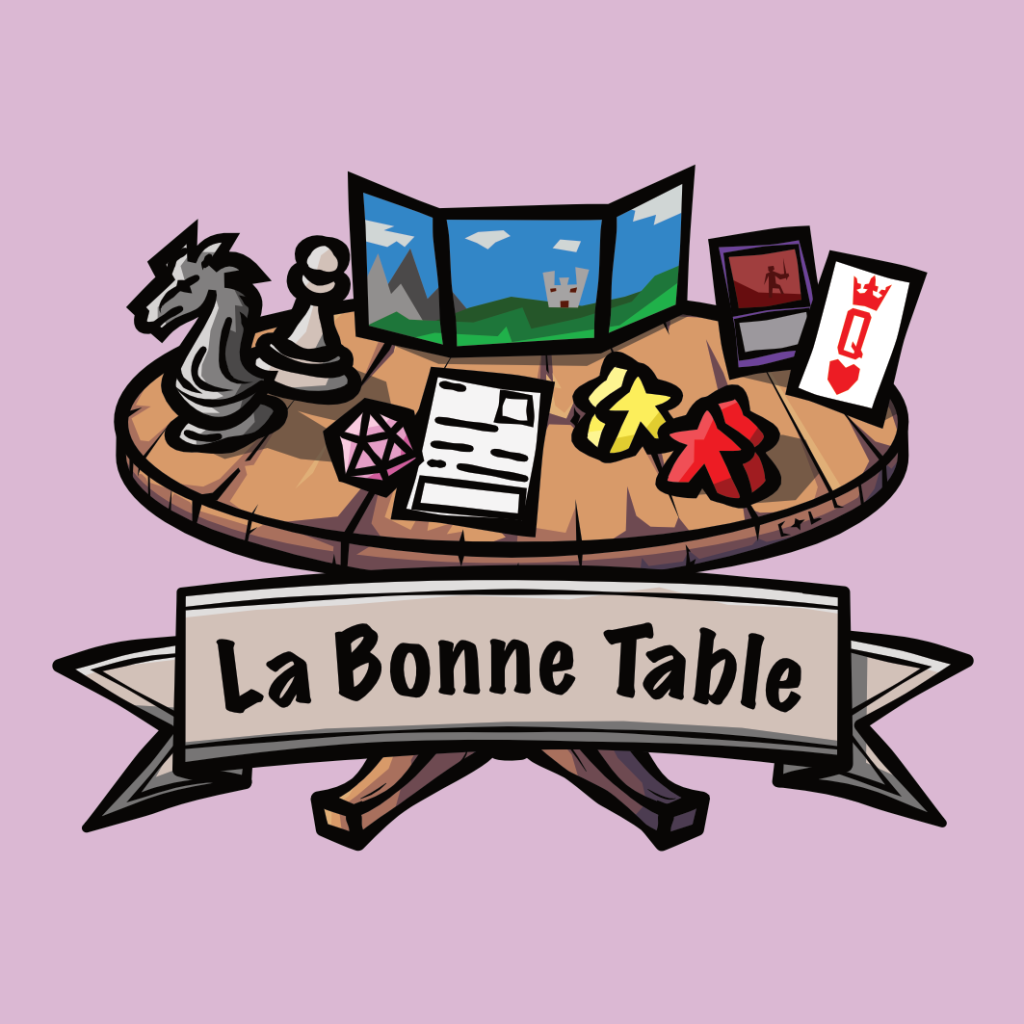 Week-end jeu à La Bonne Table !