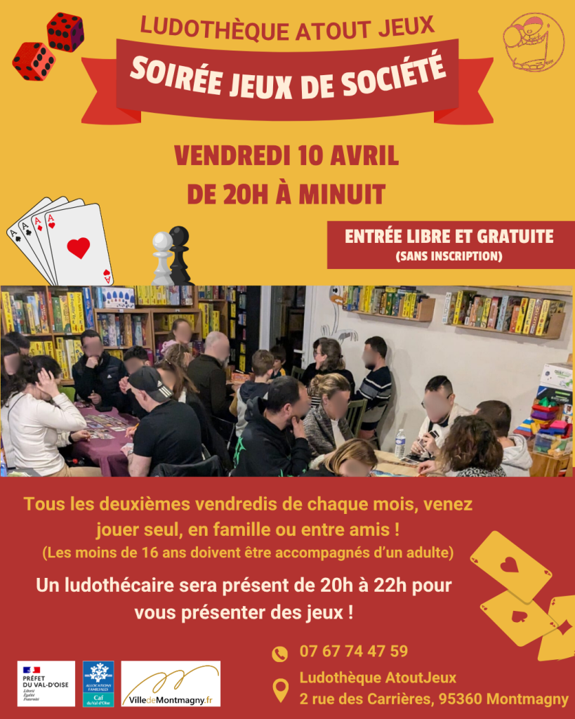 Soirée jeux de société