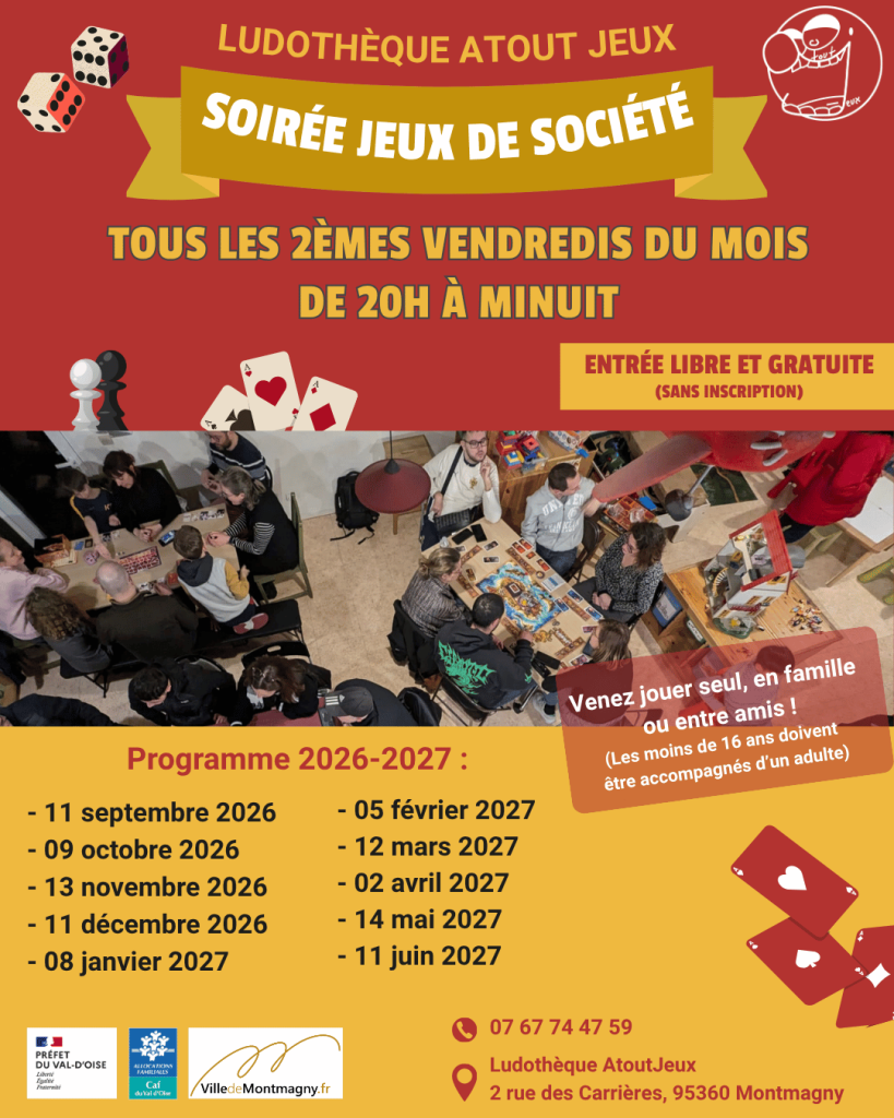 Soirée jeux de société